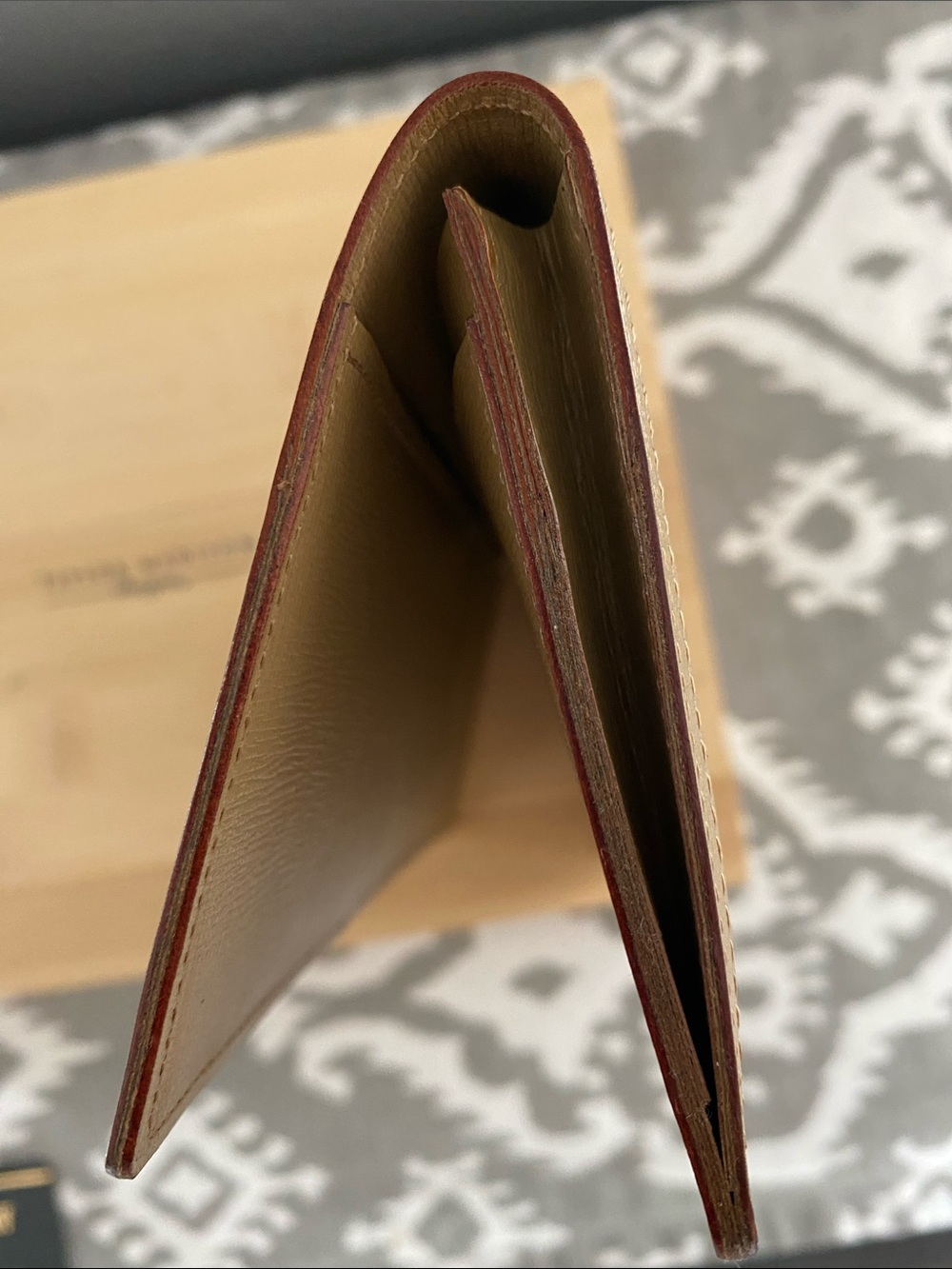 Yves Saint Laurent Beige Canvas with Leather trim Long Wallet - Picture 6 of 12
